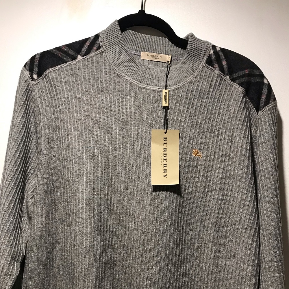 Men’s Burberry SZ XL Wool sweater NWT